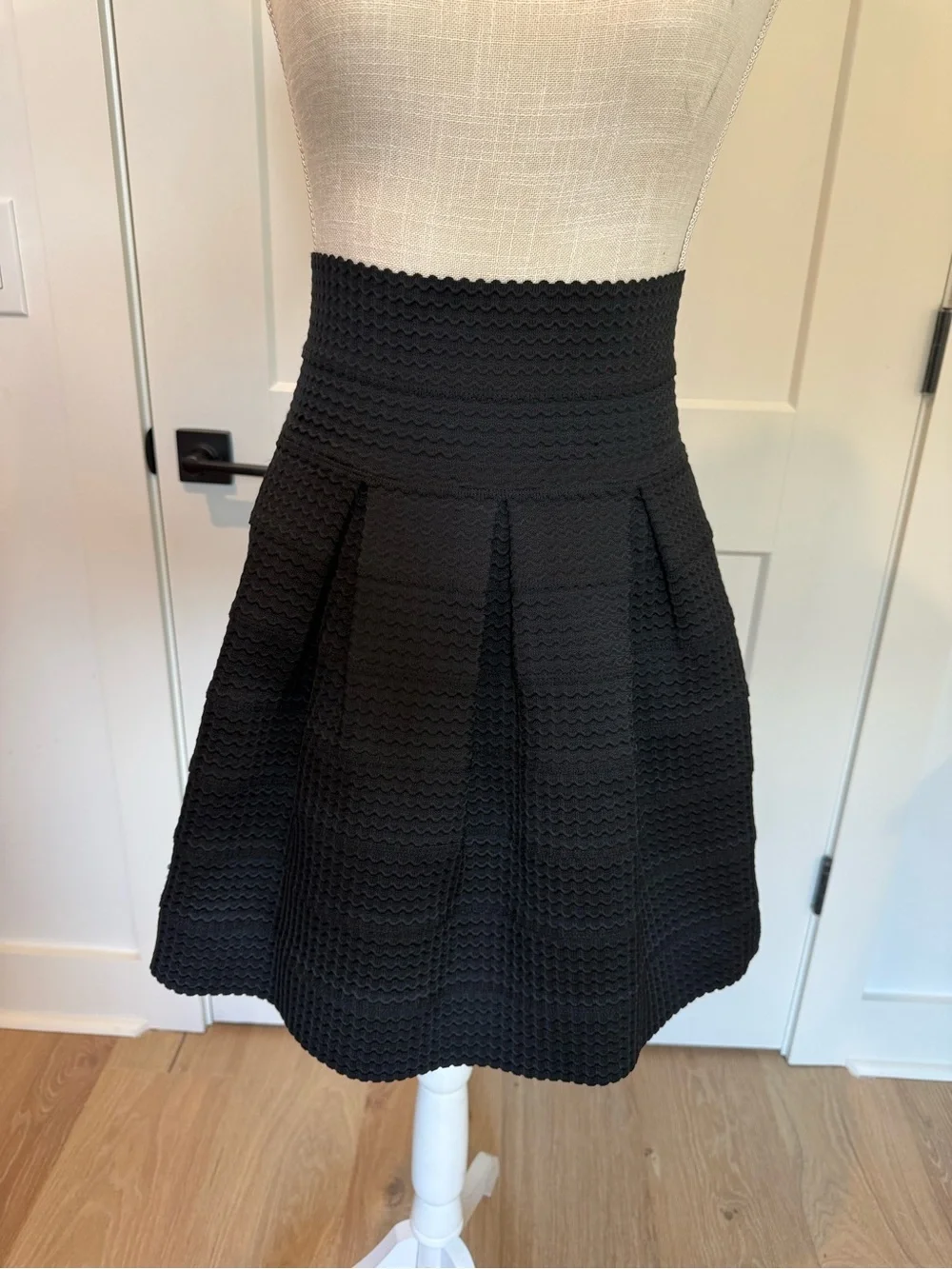 Girls From Savoy Textured Fit & Flare Mini Skirt | XS/S